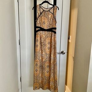 Art Deco Maxi Dress